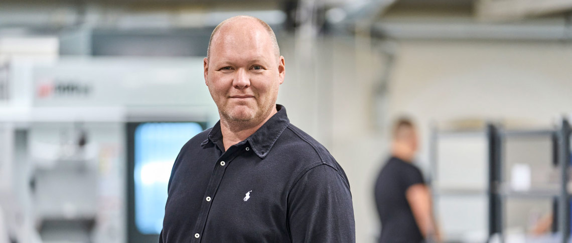 Direktør i og ejer af Induflex, Rico Larsen