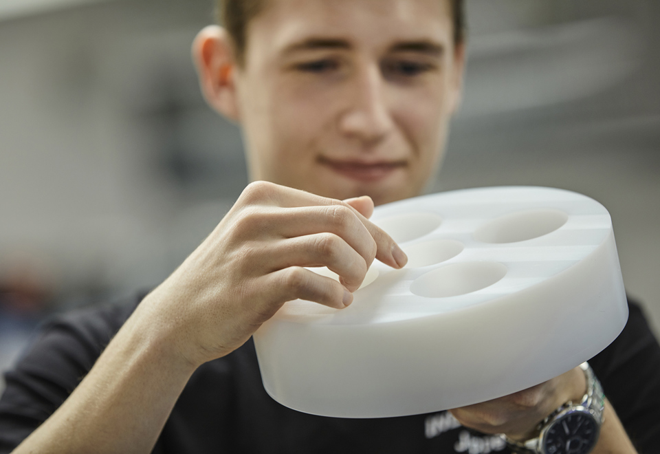 CNC-drejning er en af Induflex' foretrukne bearbejdningsmetoder.