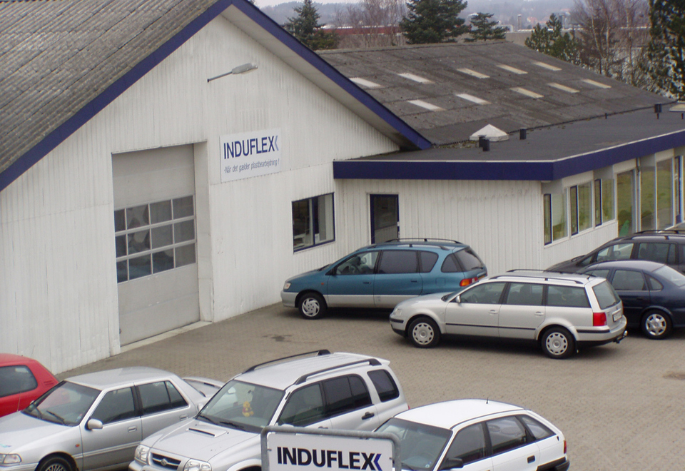 Induflex' bygning på Fabriksvej.