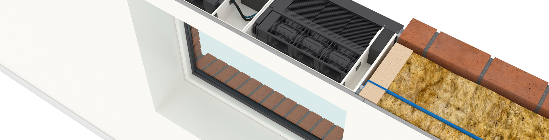 Ventilationsløsning fra InVentilate med specialfremstillet cover fra Induflex