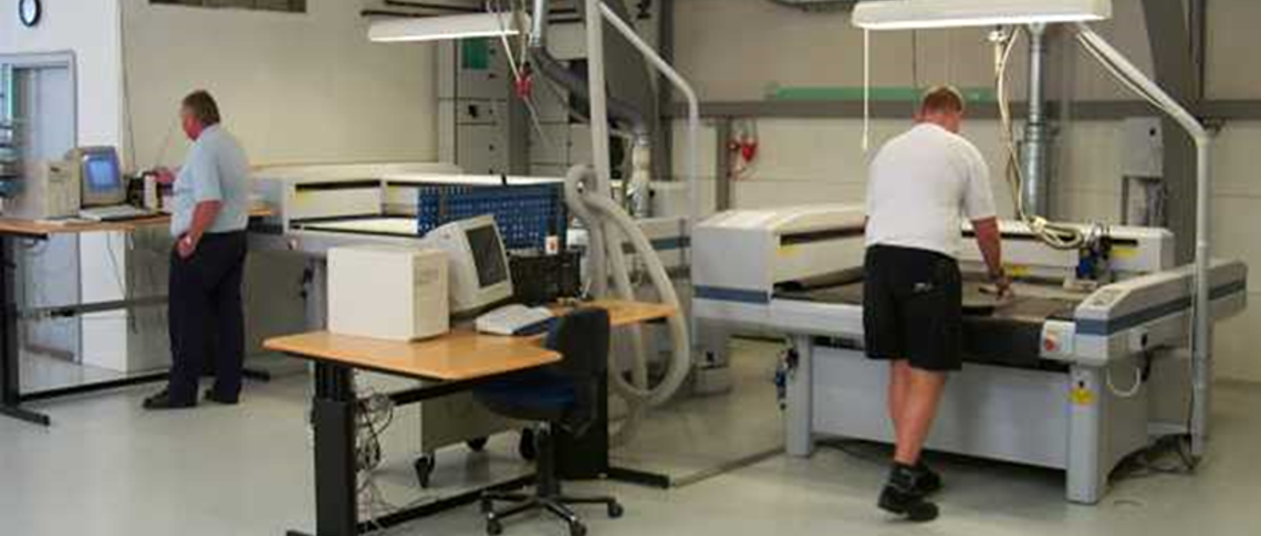 Laserskæringsafdeling fra 2005