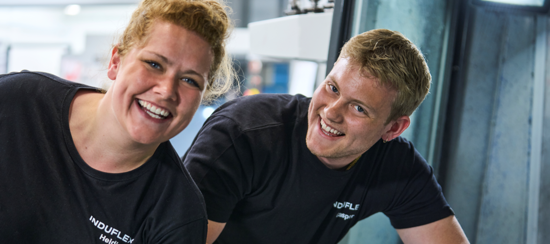 Godt kollegaskab er vigtig her hos Induflex.