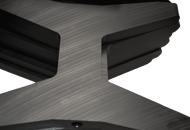 Black POM component to QUPAQ.