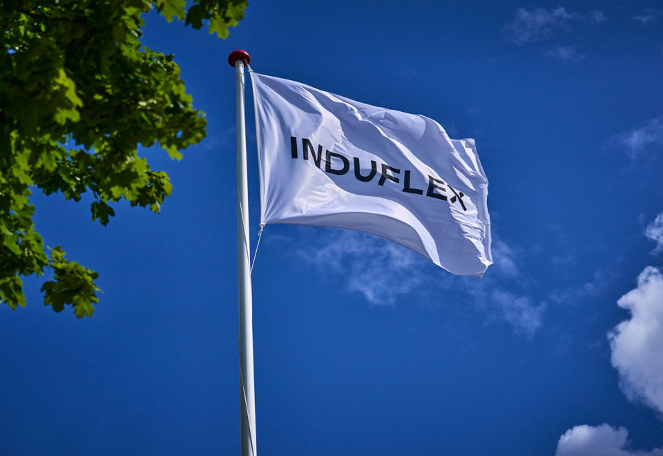 Induflex har beliggenhed i Støvring i Nordjylland.