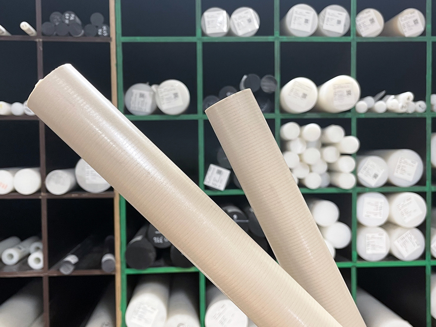 Two rods of PEEK in stock