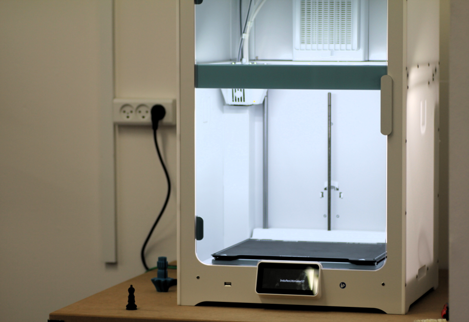 Induflex har investeret i en 3D-printer til internt brug