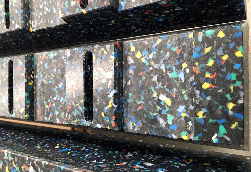 Fortandinger lavet af genanvendt plast