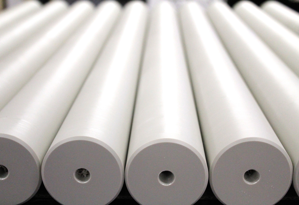 Rollers in PP (polypropylen).