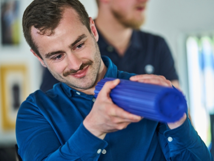 Induflex producerer hver dag kundespecifikke emner, såsom maskindele, i plast til industrien.